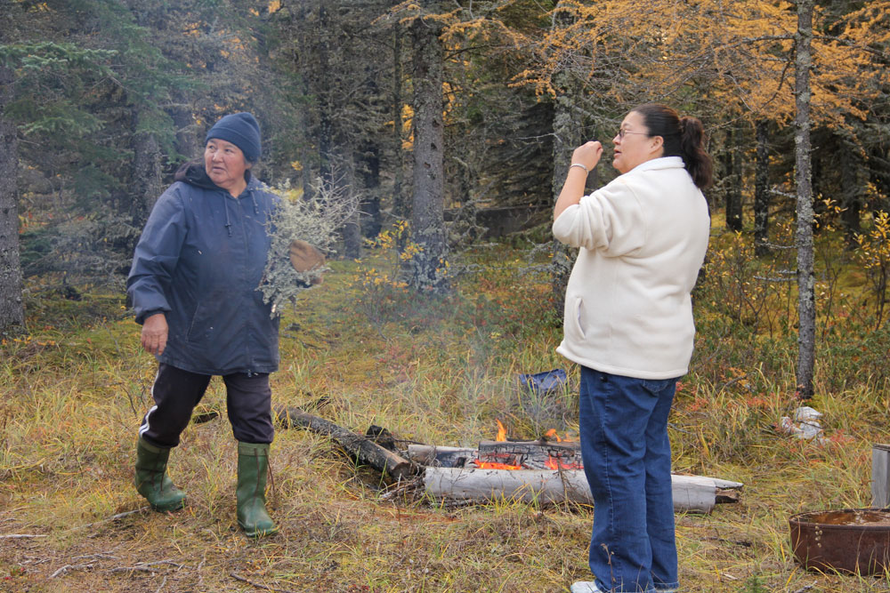 Ft Severn Elder and Kathleen Koostachin