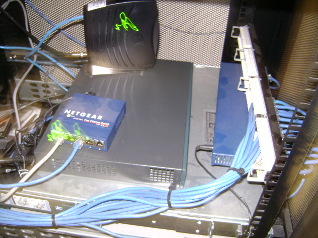 Poplar Hill school - datavan server 1